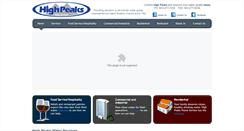 Desktop Screenshot of highpeakswater.com